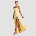 Damen Asymmetrisches Maxikleid – Abendkleid für besondere Anlässe