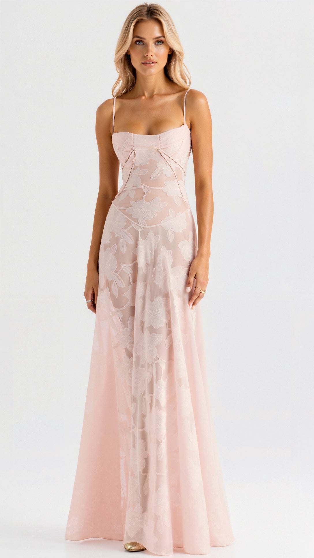 Damen Bustier-Maxikleid – Abendkleid für besondere Anlässe