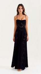 Damen Bustier-Maxikleid – Abendkleid für besondere Anlässe
