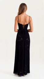Damen Bustier-Maxikleid – Abendkleid für besondere Anlässe