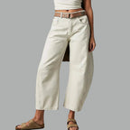 Damen Barrel Jeans High Waist – Ballonjeans mit Relaxed Fit