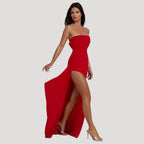 Damen Trägerloses Maxikleid – Abendkleid für besondere Anlässe