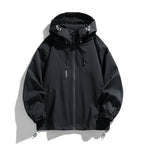 Damen Wasserdichte Skijacke mit Kapuze – Leicht Wattierte Winterjacke