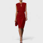 Elegantes Abendkleid Damen mit raffinierter Silhouette