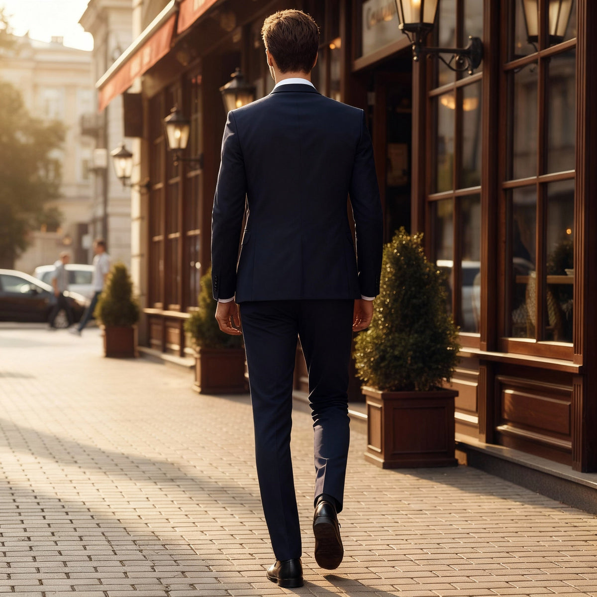 Elegantes Silvester Anzugset Slim Fit für Herren