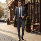 Elegantes Silvester Anzugset Slim Fit für Herren