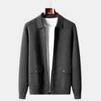 Herren Cardigan mit Knopfverschluss
