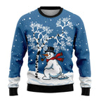 Herren Ugly Christmas Sweater – Lustiger Weihnachtspullover mit Motiv, Rundhals