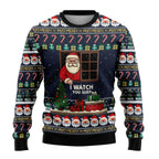 Herren Ugly Christmas Sweater – Lustiger Weihnachtspullover mit Motiv, Rundhals
