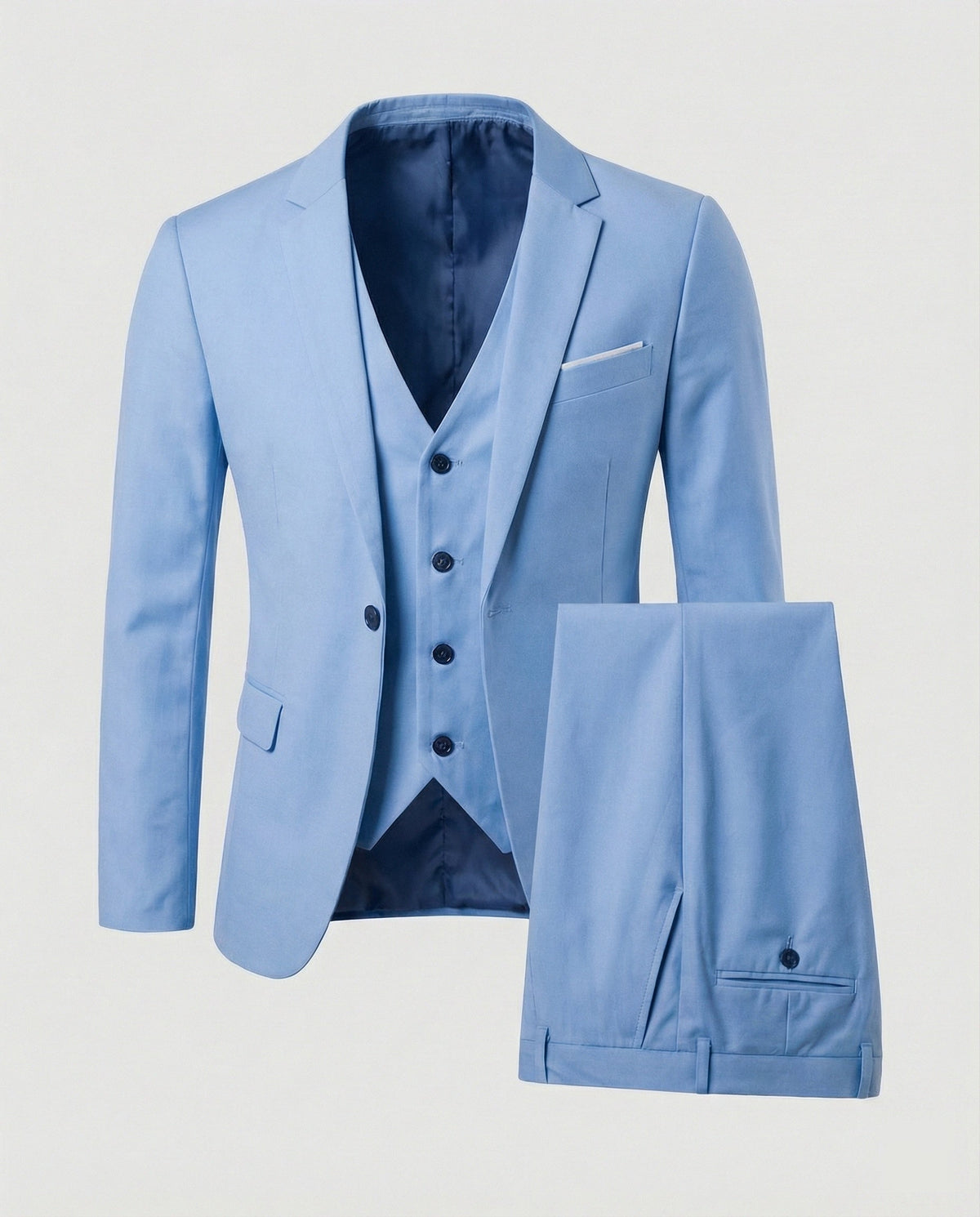 Moderner Slim-Fit-Business-Anzug für Herren