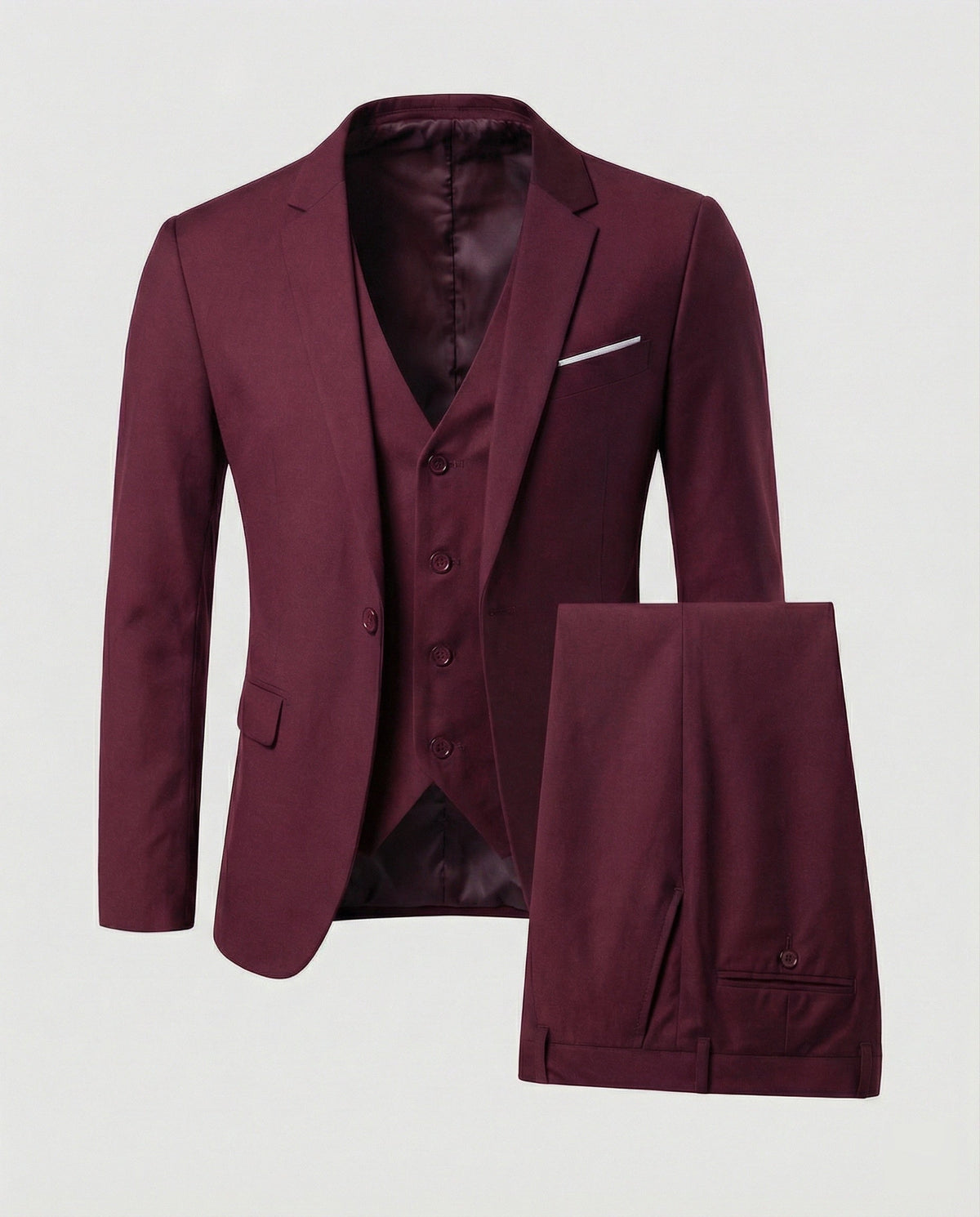 Moderner Slim-Fit-Business-Anzug für Herren