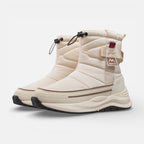 Gefütterte Winterstiefel Herren mit Profilsohle