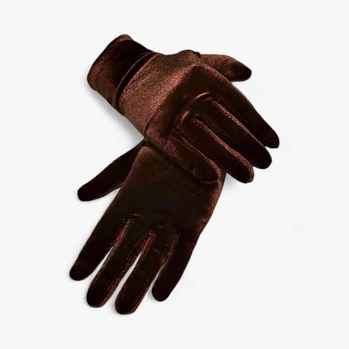 Damen Samthandschuhe – Weiche Winterhandschuhe mit voller Fingerabdeckung, Herbst Winter
