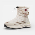 Gefütterte Winterstiefel Herren mit Profilsohle