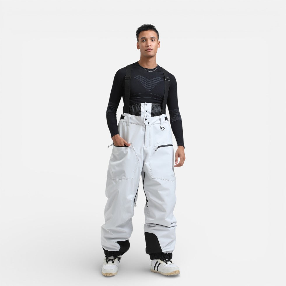 Herren Skihose mit Hosenträgern für Outdoor und Snowboarding