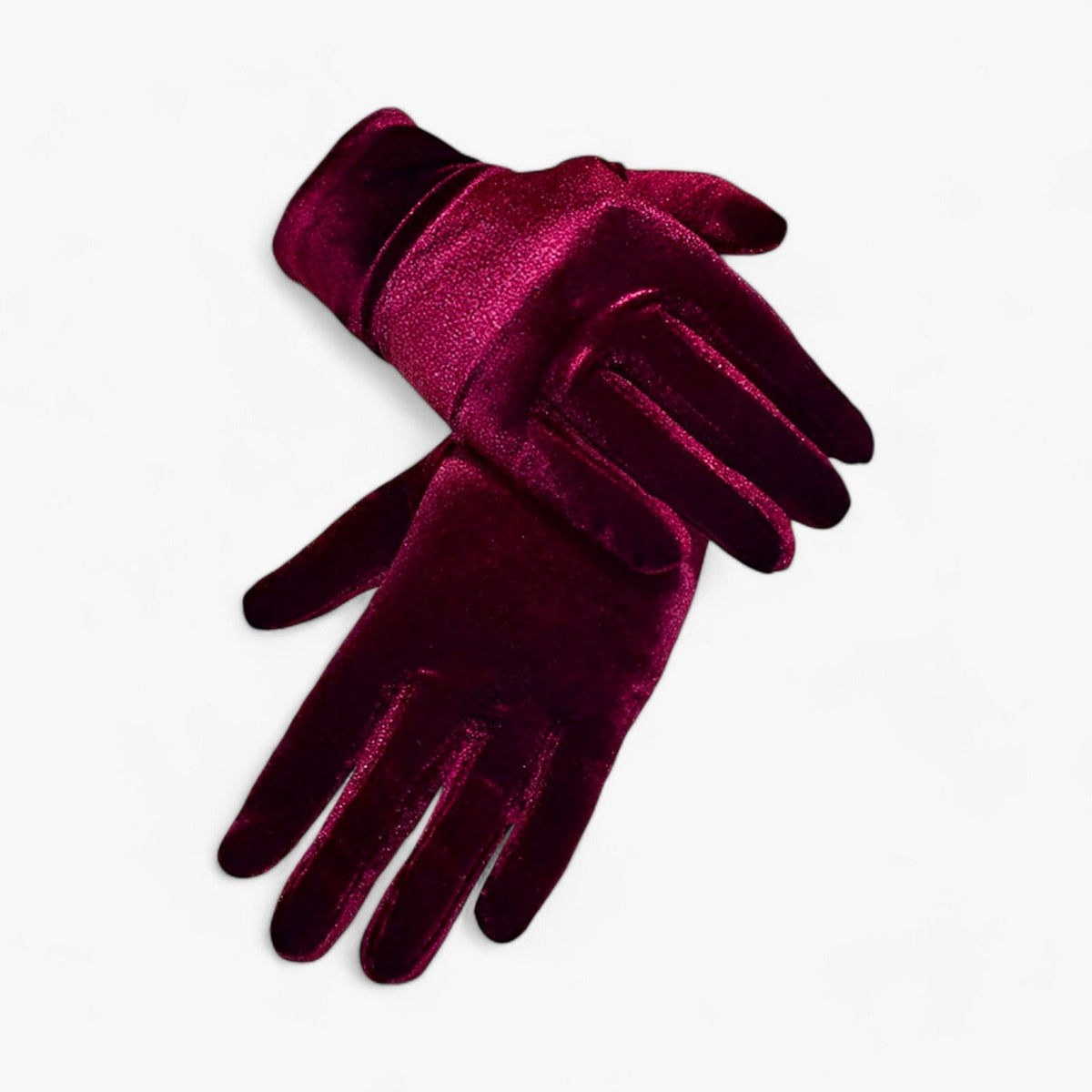 Damen Samthandschuhe – Weiche Winterhandschuhe mit voller Fingerabdeckung, Herbst Winter