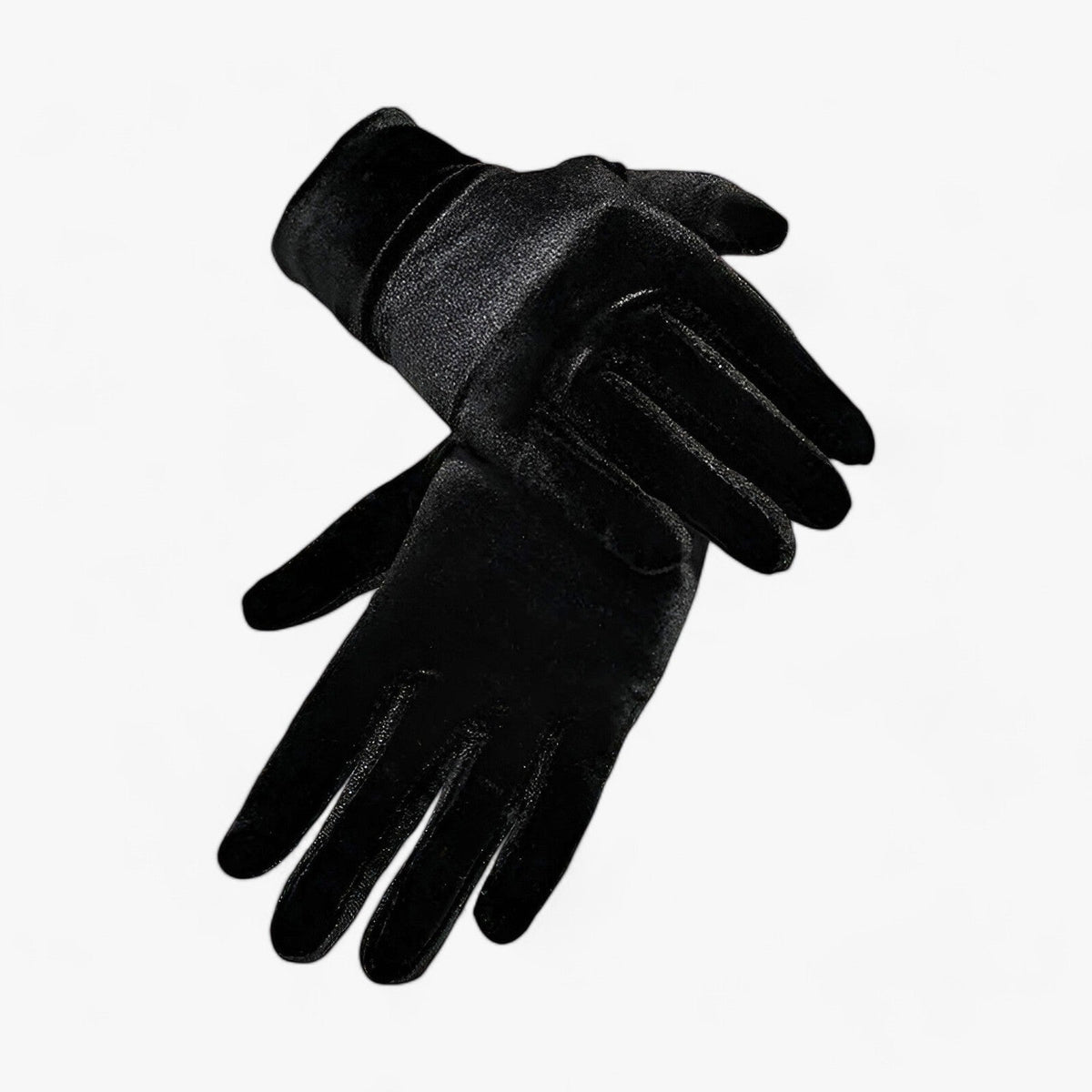 Damen Samthandschuhe – Weiche Winterhandschuhe mit voller Fingerabdeckung, Herbst Winter