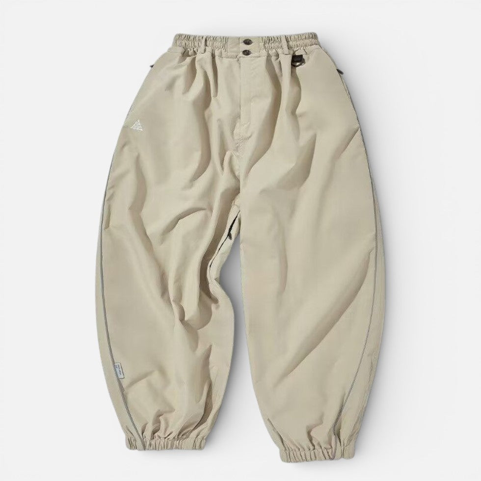 Damen Skihose mit weitem Schnitt und elastischem Bund