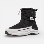 Gefütterte Winterstiefel Herren mit Profilsohle
