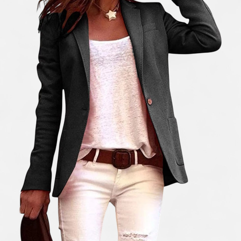 Eleganter Blazer mit Ein-Knopf-Verschluss