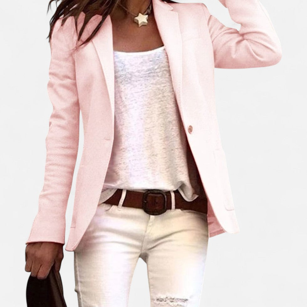 Eleganter Blazer mit Ein-Knopf-Verschluss