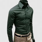 Festliches Herren Slim Fit Hemd mit Stretchanteil