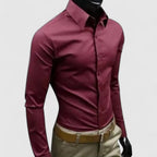 Festliches Herren Slim Fit Hemd mit Stretchanteil