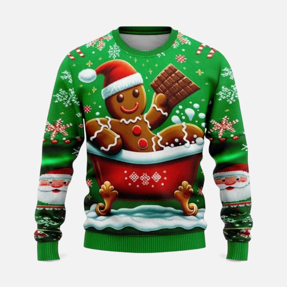 Weihnachtspullover Herren im Saisonstil