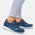 Damen Sneaker mit Reißverschluss und Schnürung
