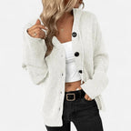 Strickjacke mit Knopfleiste