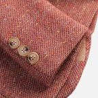 Damen Wollblazer mit Reverskragen und aufgesetzten Taschen