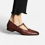Elegante Flats mit Vintage Riemchen für Damen
