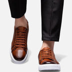 Herren Ledersneaker