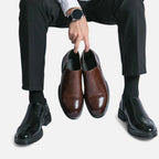 Elegante Slip On Lederschuhe für Herren