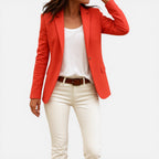 Blazer tailliert mit Reverskragen
