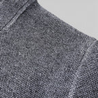 Herren Strickjacke mit Knopfleiste und strukturiertem Stoff