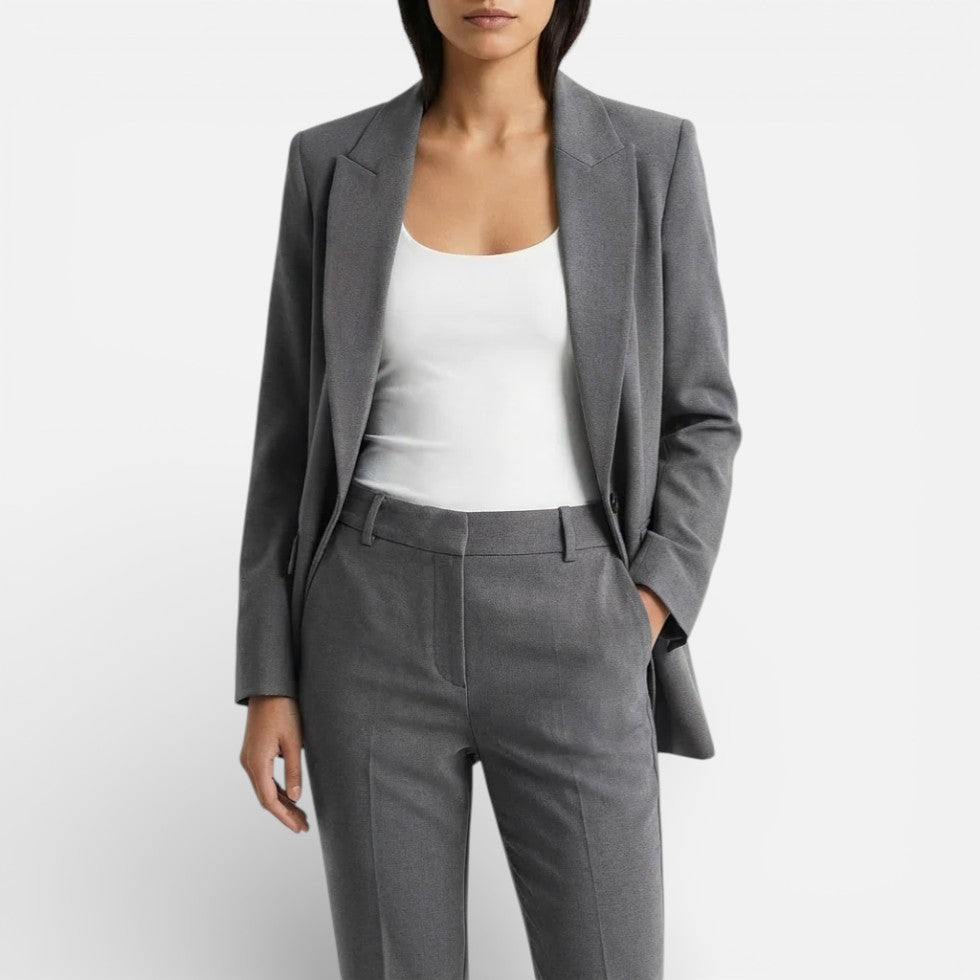 Damen Hosenanzug Blazer und Stoffhose