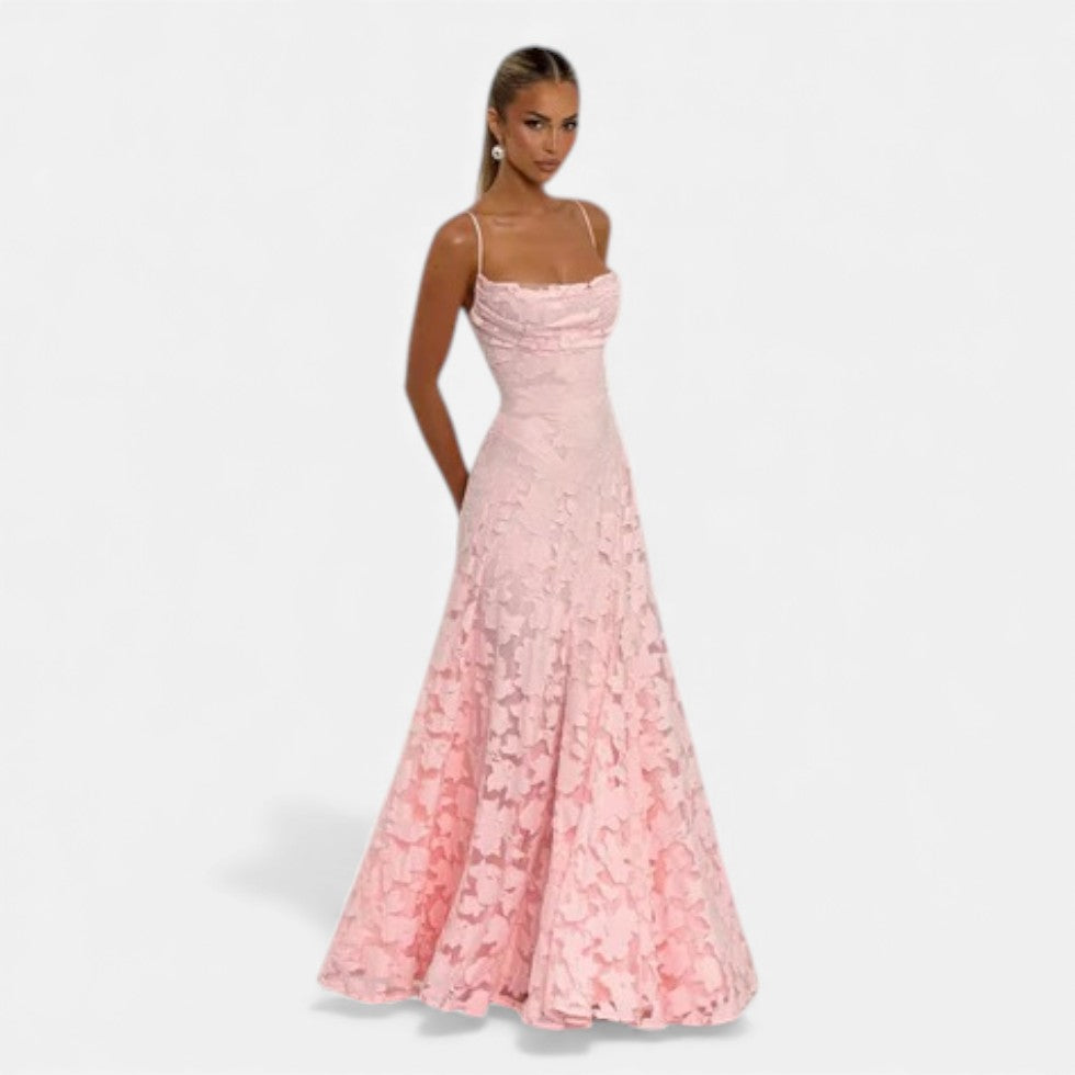 Abendkleid Damen mit ausgestellter Silhouette