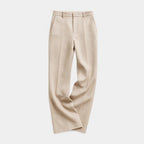 Damen Stoffhose mit Fischgrätenmuster