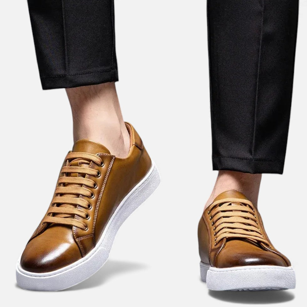 Herren Ledersneaker