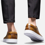 Herren Ledersneaker