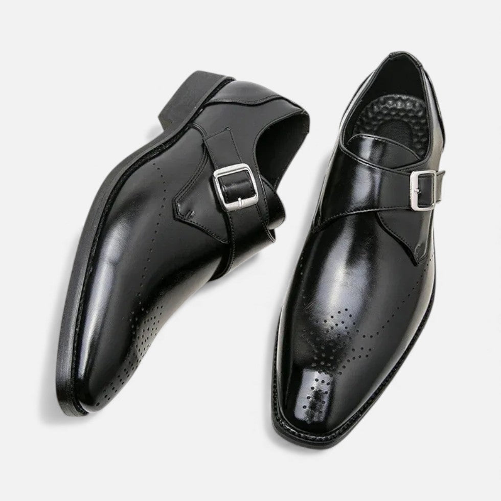 Herren Businessschuhe mit Schnalle