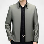 Leichte Businessjacke mit Reißverschluss für Herren