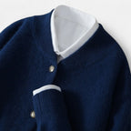 Kaschmir Strickjacke mit Knopfleiste
