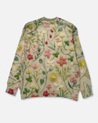 Pullover mit floraler Stickerei