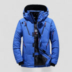 Gefütterte Winterjacke mit Kapuze für Herren