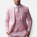 Festliches Herrenanzug-Set mit Weste – Slim Fit