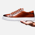 Herren Ledersneaker