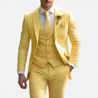 Festliches Herrenanzug-Set mit Weste – Slim Fit