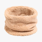 Damen Plüsch-Loopschal – Kuscheliger Halswärmer aus Kunstfell, Herbst Winter